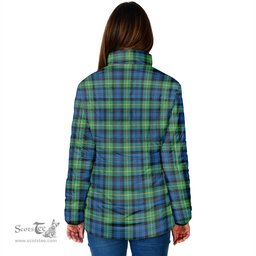 Scottish Gordon Ancient Clan Crest Tartan Padded Jacket with Family Crest - Tartan Plaid Jacket ScotsTee Shop - Tartan Plaid - scotstee.com