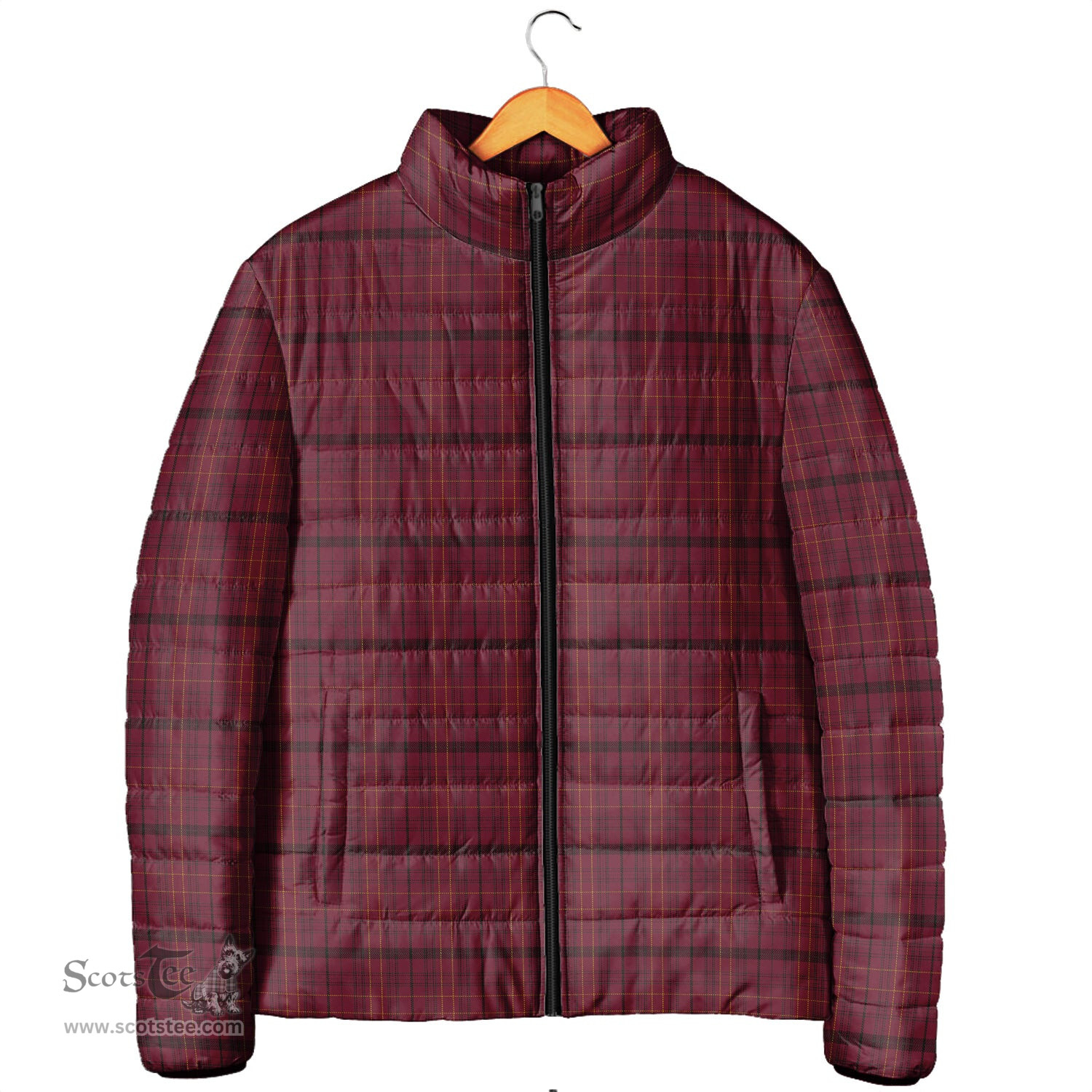 Scottish Williams of Wales Clan Tartan Padded Jacket - Tartan Plaid Jacket Scotstee Shop - Tartan Plaid - scotstee.com