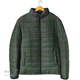 Scottish Wicklow County Ireland Clan Tartan Padded Jacket - Tartan Plaid Jacket Scotstee Shop - Tartan Plaid - scotstee.com