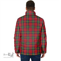Scottish Waddell (Fife), Greg Clan Tartan Padded Jacket - Tartan Plaid Jacket Scotstee Shop - Tartan Plaid - scotstee.com