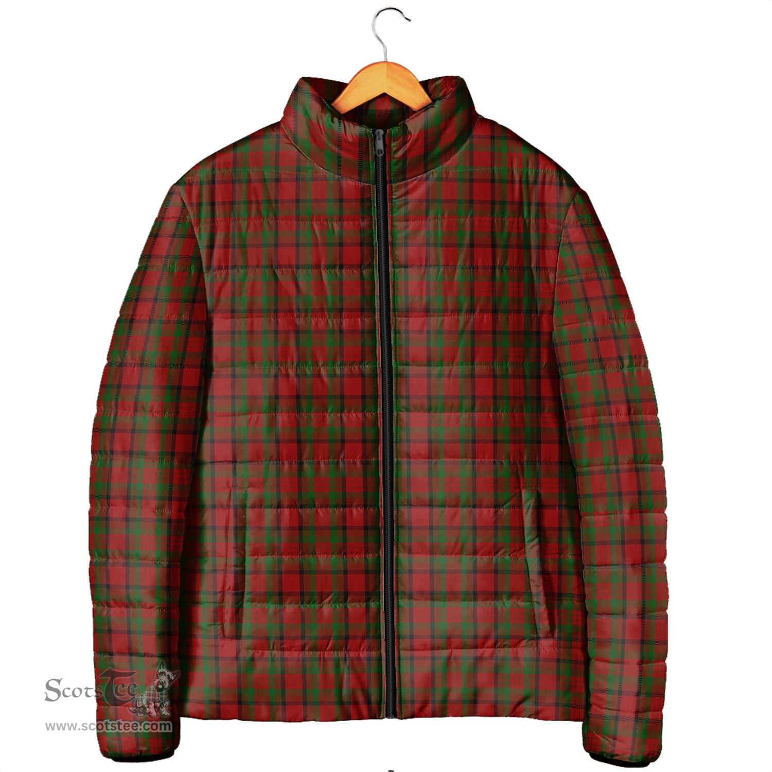 Scottish Tipperary County Ireland Clan Tartan Padded Jacket - Tartan Plaid Jacket Scotstee Shop - Tartan Plaid - scotstee.com