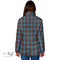 Scottish Stewart Royal Blue Clan Tartan Padded Jacket - Tartan Plaid Jacket Scotstee Shop - Tartan Plaid - scotstee.com
