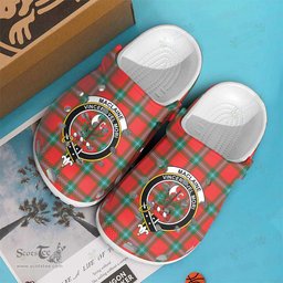 Scottish MacLaine of Loch Buie Hunting Ancient Clan Tartan Clogs - Crest Classic Scottish Plaid Tartan Plaid - ScotsTee - scotstee.com
