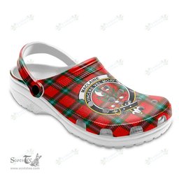 Scottish MacLaine of Loch Buie Hunting Ancient Clan Tartan Clogs - Crest Classic Scottish Plaid Tartan Plaid - ScotsTee - scotstee.com