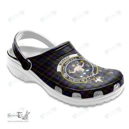 Scottish Murray of Atholl Modern Clan Tartan Clogs - Crest Classic Scottish Plaid Tartan Plaid - ScotsTee - scotstee.com