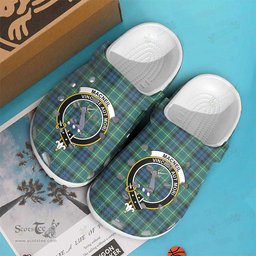 Scottish MacNeill of Colonsay Ancient Clan Tartan Clogs - Crest Classic Scottish Plaid Tartan Plaid - ScotsTee - scotstee.com