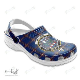 Scottish MacLaine of Loch Buie Clan Tartan Clogs - Crest Classic Scottish Plaid Tartan Plaid - ScotsTee - scotstee.com