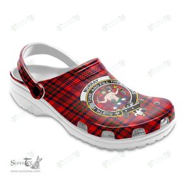 Scottish Murray of Tulloch Modern Clan Tartan Clogs - Crest Classic Scottish Plaid Tartan Plaid - ScotsTee - scotstee.com