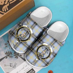 Scottish Bell of the Borders Clan Tartan Clogs - Crest Classic Scottish Plaid Tartan Plaid - ScotsTee - scotstee.com