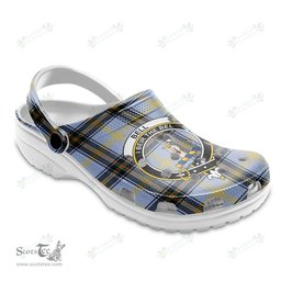 Scottish Bell of the Borders Clan Tartan Clogs - Crest Classic Scottish Plaid Tartan Plaid - ScotsTee - scotstee.com
