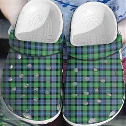 Scottish Murray of Atholl Ancient Clan Tartan Clogs - Classic Scottish Plaid Tartan Plaid - ScotsTee - scotstee.com