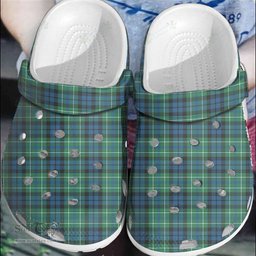 Scottish MacNeill of Colonsay Ancient Clan Tartan Clogs - Classic Scottish Plaid Tartan Plaid - ScotsTee - scotstee.com