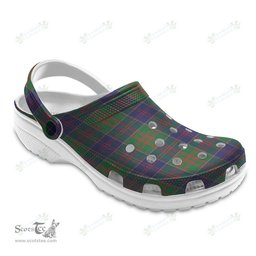 Scottish Stewart of Appin Hunting Modern Clan Tartan Clogs - Classic Scottish Plaid Tartan Plaid - ScotsTee - scotstee.com