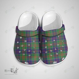 Scottish Stewart of Appin Hunting Modern Clan Tartan Clogs - Classic Scottish Plaid Tartan Plaid - ScotsTee - scotstee.com