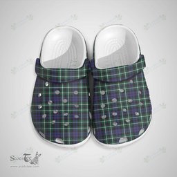 Scottish Graham of Montrose Modern Clan Tartan Clogs - Classic Scottish Plaid Tartan Plaid - ScotsTee - scotstee.com