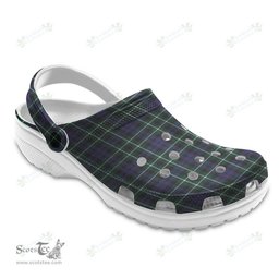 Scottish Graham of Montrose Modern Clan Tartan Clogs - Classic Scottish Plaid Tartan Plaid - ScotsTee - scotstee.com