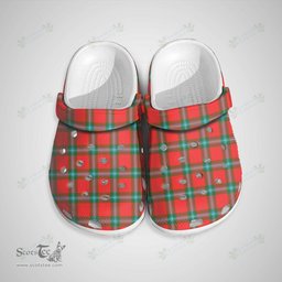 Scottish MacLaine of Loch Buie Clan Tartan Clogs - Classic Scottish Plaid Tartan Plaid - ScotsTee - scotstee.com