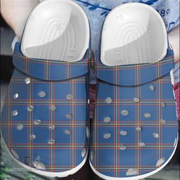 Scottish MacLaine of Loch Buie Hunting Ancient Clan Tartan Clogs - Classic Scottish Plaid Tartan Plaid - ScotsTee - scotstee.com