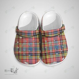 Scottish Ogilvie of Airlie Ancient Clan Tartan Clogs - Classic Scottish Plaid Tartan Plaid - ScotsTee - scotstee.com