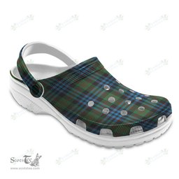 Scottish Newlands of Lauriston Clan Tartan Clogs - Classic Scottish Plaid Tartan Plaid - ScotsTee - scotstee.com