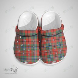 Scottish MacLean of Duart Ancient Clan Tartan Clogs - Classic Scottish Plaid Tartan Plaid - ScotsTee - scotstee.com