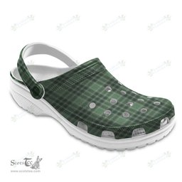 Scottish MacDonald Lord of the Isles Hunting Clan Tartan Clogs - Classic Scottish Plaid Tartan Plaid - ScotsTee - scotstee.com