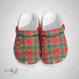 Scottish MacLean of Duart Modern Clan Tartan Clogs - Classic Scottish Plaid Tartan Plaid - ScotsTee - scotstee.com
