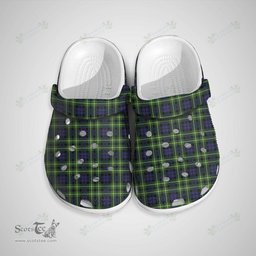 Scottish Campbell of Breadalbane Modern Clan Tartan Clogs - Classic Scottish Plaid Tartan Plaid - ScotsTee - scotstee.com