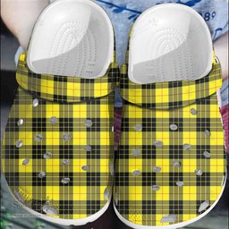 Scottish MacLeod of Lewis Modern Clan Tartan Clogs - Classic Scottish Plaid Tartan Plaid - ScotsTee - scotstee.com