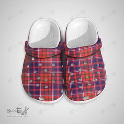 Scottish Cameron of Lochiel Modern Clan Tartan Clogs - Classic Scottish Plaid Tartan Plaid - ScotsTee - scotstee.com