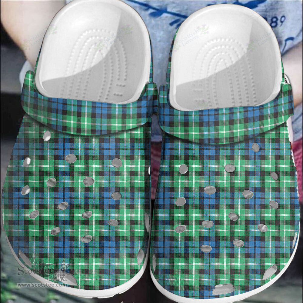 Scottish Graham of Montrose Ancient Clan Tartan Clogs - Classic Scottish Plaid Tartan Plaid - ScotsTee - scotstee.com