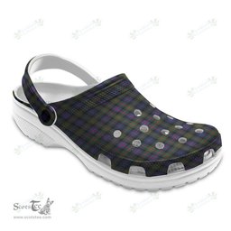 Scottish Murray of Atholl Modern Clan Tartan Clogs - Classic Scottish Plaid Tartan Plaid - ScotsTee - scotstee.com
