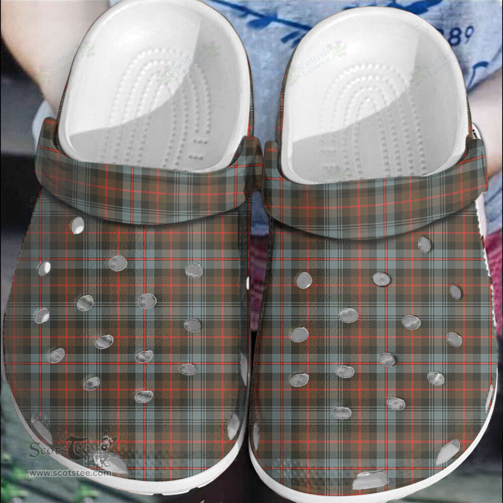 Scottish Murray of Atholl Weathered Clan Tartan Clogs - Classic Scottish Plaid Tartan Plaid - ScotsTee - scotstee.com