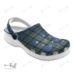 Scottish MacLeod of Harris Ancient Clan Tartan Clogs - Classic Scottish Plaid Tartan Plaid - ScotsTee - scotstee.com