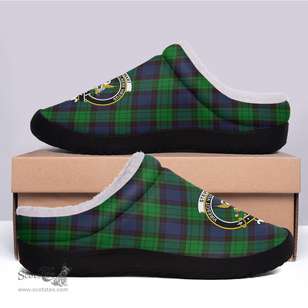Looking for Scottish Stewart Old Modern Clan Tartan Fleece Slippers - Crest Classic? Check out our collection of Tartan T-shirts! Shop now at Scottishplaid.co!