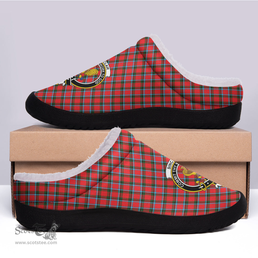 Looking for Scottish Sinclair Modern Clan Tartan Fleece Slippers - Crest Classic? Check out our collection of Tartan T-shirts! Shop now at Scottishplaid.co!