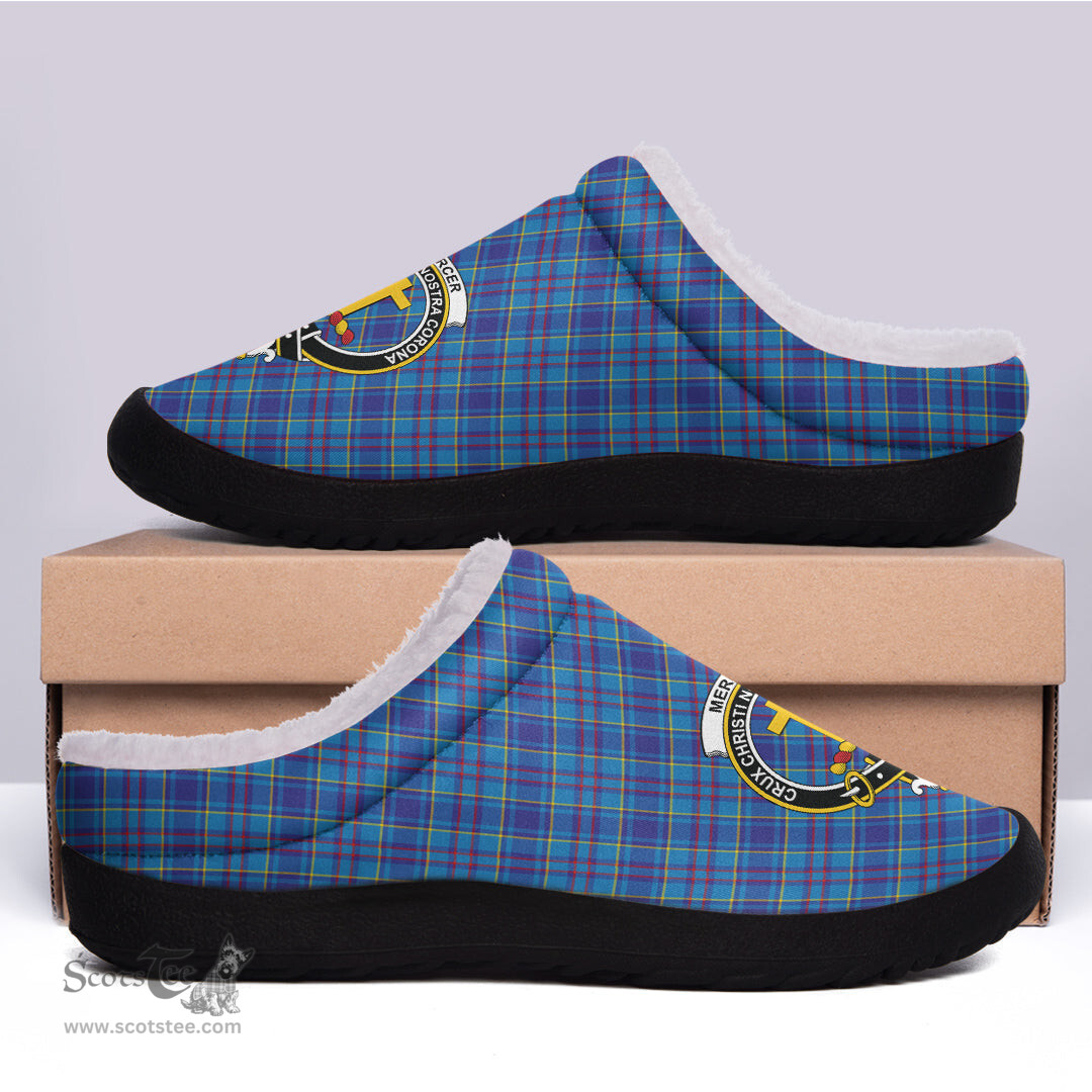 Looking for Scottish Mercer Modern Clan Tartan Fleece Slippers - Crest Classic? Check out our collection of Tartan T-shirts! Shop now at Scottishplaid.co!
