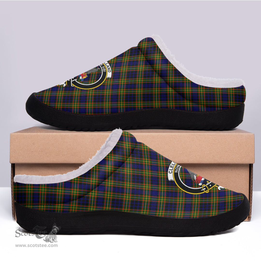 Looking for Scottish Clelland Modern Clan Tartan Fleece Slippers - Crest Classic? Check out our collection of Tartan T-shirts! Shop now at Scottishplaid.co!