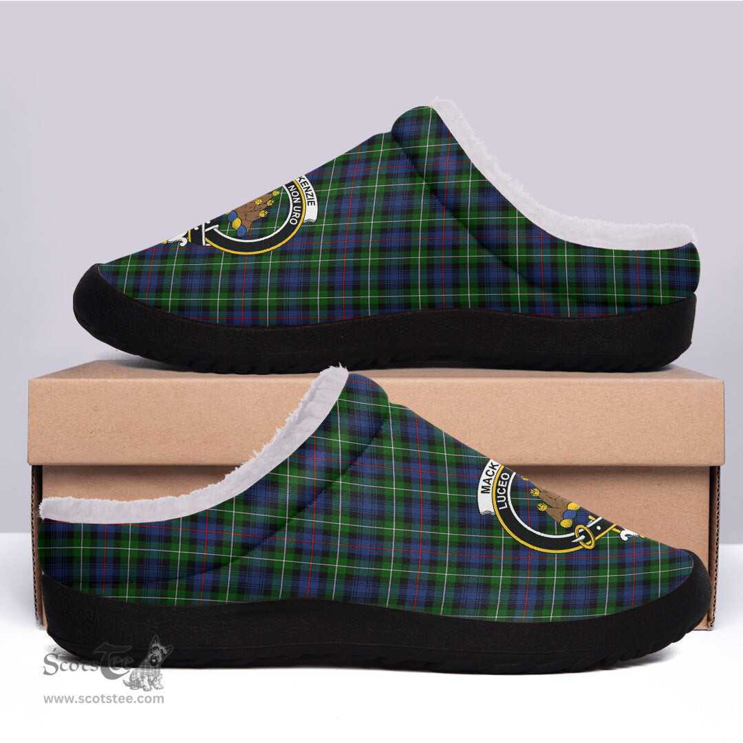 Looking for Scottish MacKenzie Modern Clan Tartan Fleece Slippers - Crest Classic? Check out our collection of Tartan T-shirts! Shop now at Scottishplaid.co!