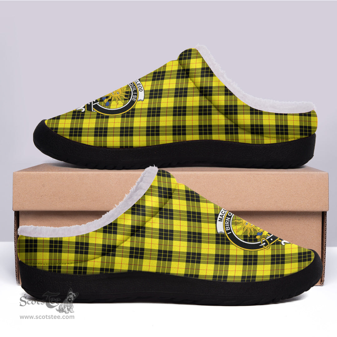Looking for Scottish MacLeod of Lewis Modern Clan Tartan Fleece Slippers - Crest Classic? Check out our collection of Tartan T-shirts! Shop now at Scottishplaid.co!