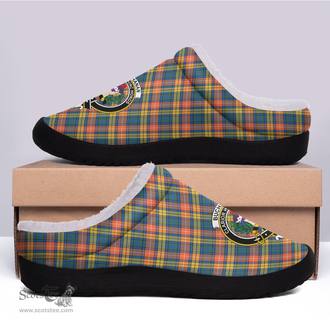 Looking for Scottish Buchanan Ancient Clan Tartan Fleece Slippers - Crest Classic? Check out our collection of Tartan T-shirts! Shop now at Scottishplaid.co!