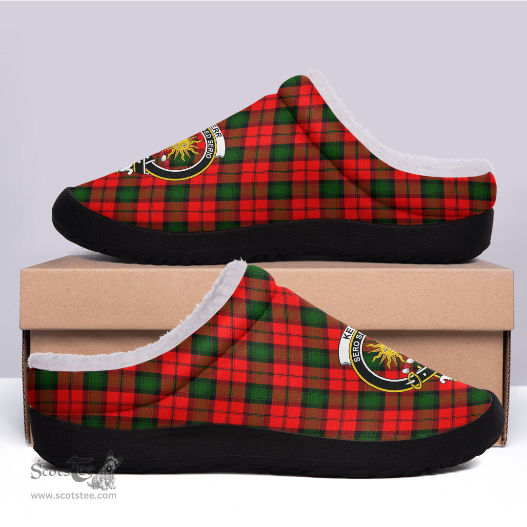 Looking for Scottish Kerr Modern Clan Tartan Fleece Slippers - Crest Classic? Check out our collection of Tartan T-shirts! Shop now at Scottishplaid.co!