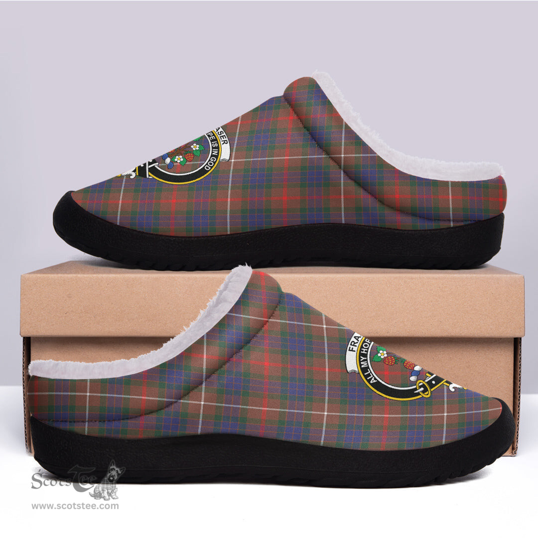 Looking for Scottish Fraser Hunting Modern Clan Tartan Fleece Slippers - Crest Classic? Check out our collection of Tartan T-shirts! Shop now at Scottishplaid.co!