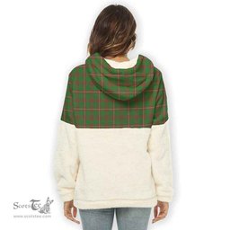 Scottish MacKinnon Hunting Modern Clan Tartan Flannel Hoodie Women - Classic Scottish Plaid Tartan Plaid