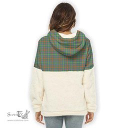 Scottish MacKintosh Hunting Ancient Clan Tartan Flannel Hoodie Women - Classic Scottish Plaid Tartan Plaid