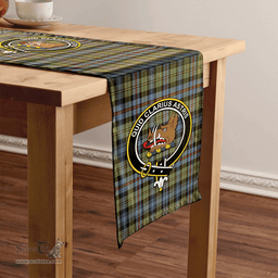 Scottish Baillie of Lamington Clan Tartan Table Runner Clan Tartan Table Runner - Crest Classic Scottish Plaid Tartan Plaid