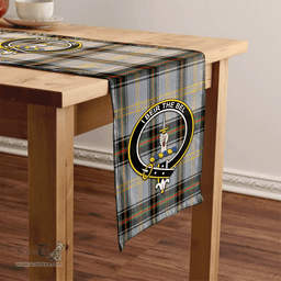 Scottish Bell of the Borders Ancient Clan Tartan Table Runner Clan Tartan Table Runner - Crest Classic Scottish Plaid Tartan Plaid