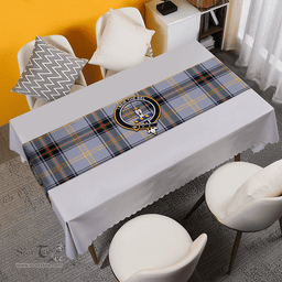 Scottish Bell of the Borders Ancient Clan Tartan Table Runner Clan Tartan Table Runner - Crest Classic Scottish Plaid Tartan Plaid