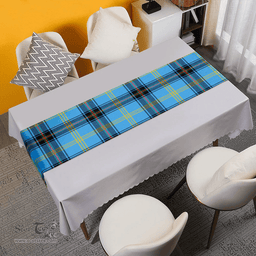 Scottish Bell of the Borders Modern Clan Tartan Table Runner Clan Tartan Table Runner - Crest Classic Scottish Plaid Tartan Plaid