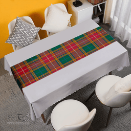 Scottish Baxter of Balgavies Ancient Clan Tartan Table Runner Clan Tartan Table Runner - Crest Classic Scottish Plaid Tartan Plaid